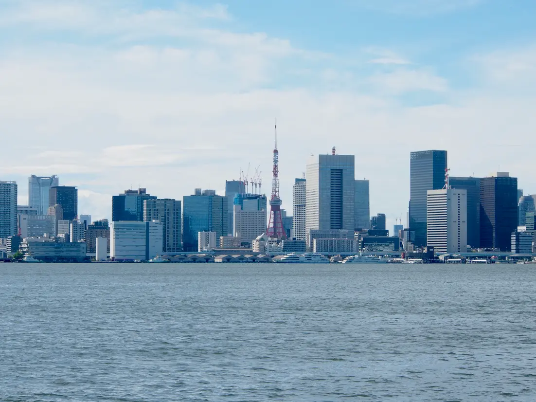 対岸の景色もよく見えます