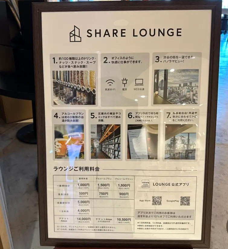 シェアラウンジの案内