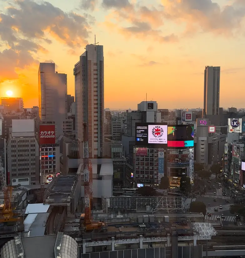 スカイロビーからの景色
