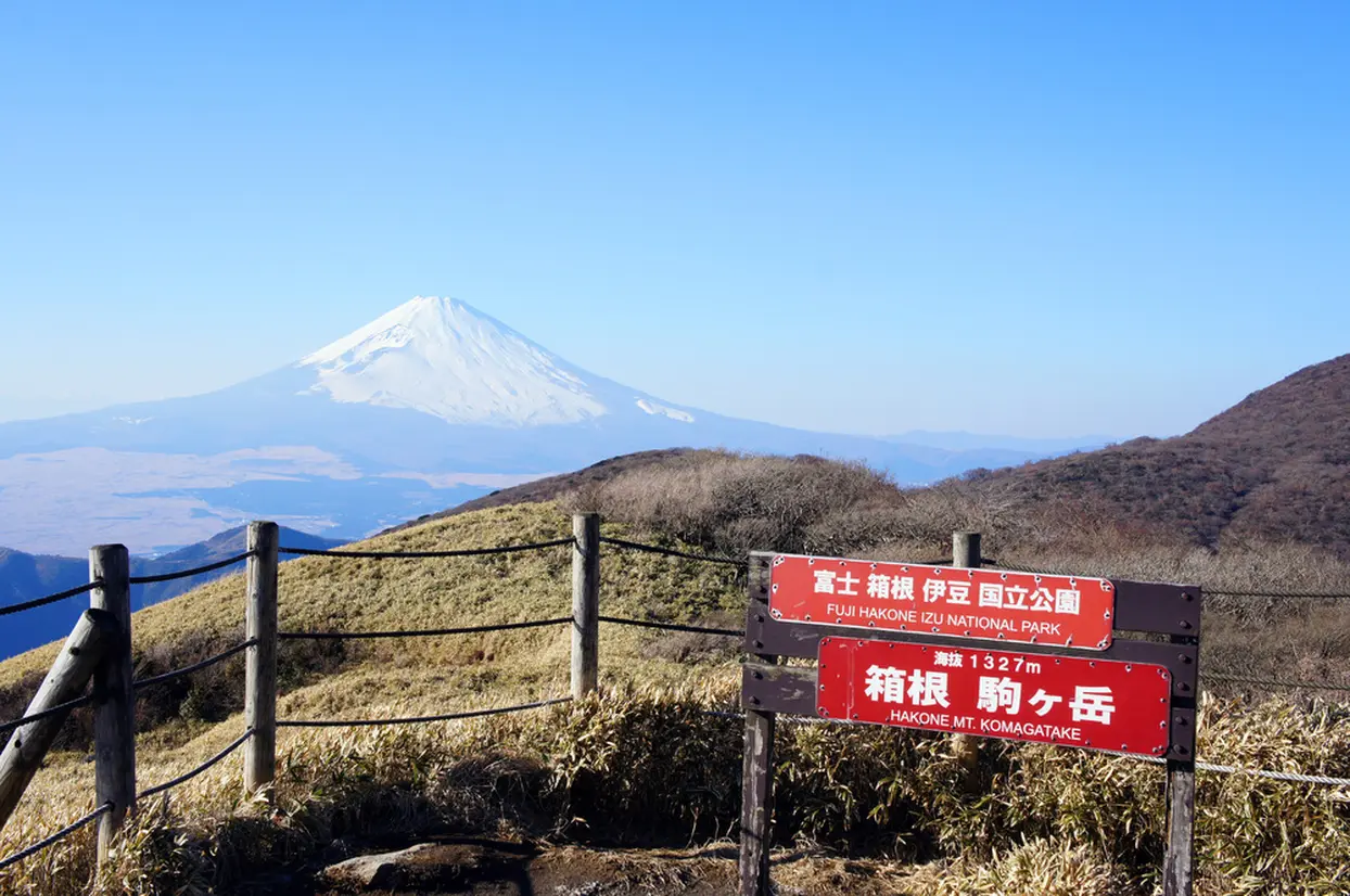 箱根駒ケ岳からの富士山
