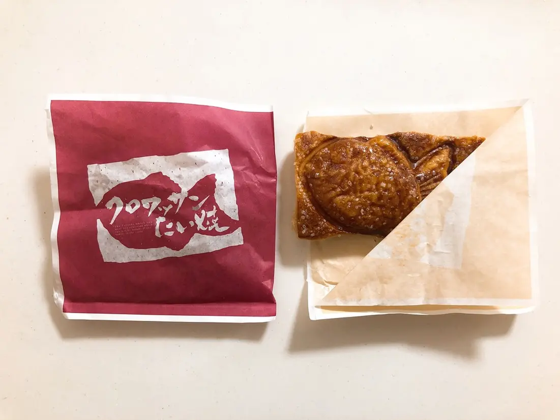 銀のあん「クロワッサンたい焼」