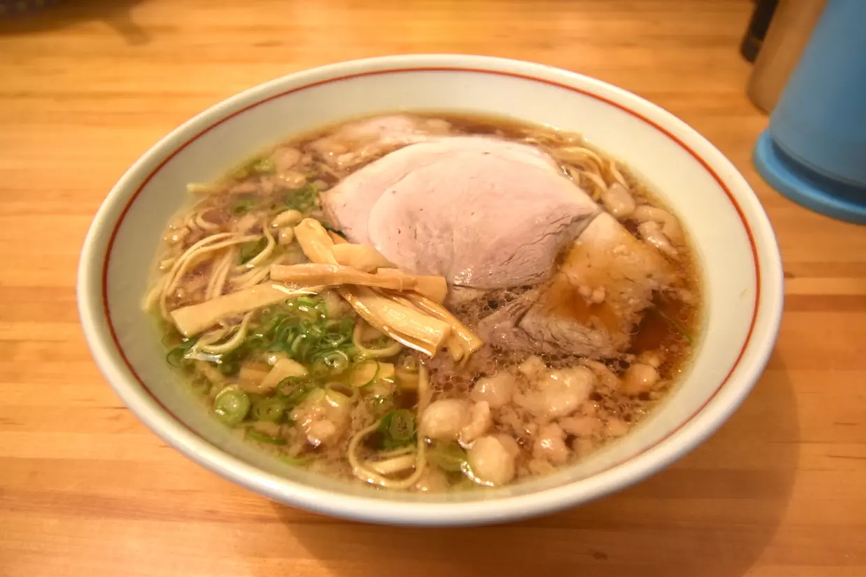 「朱華園」の中華そば