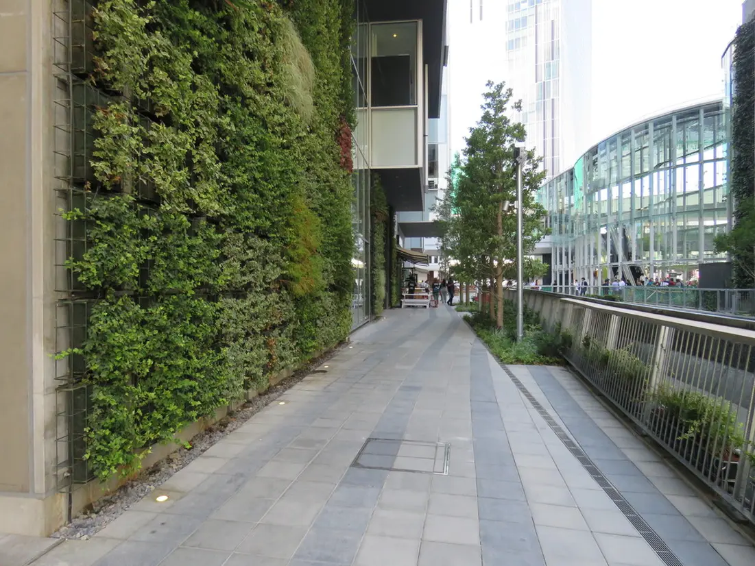渋谷川沿い