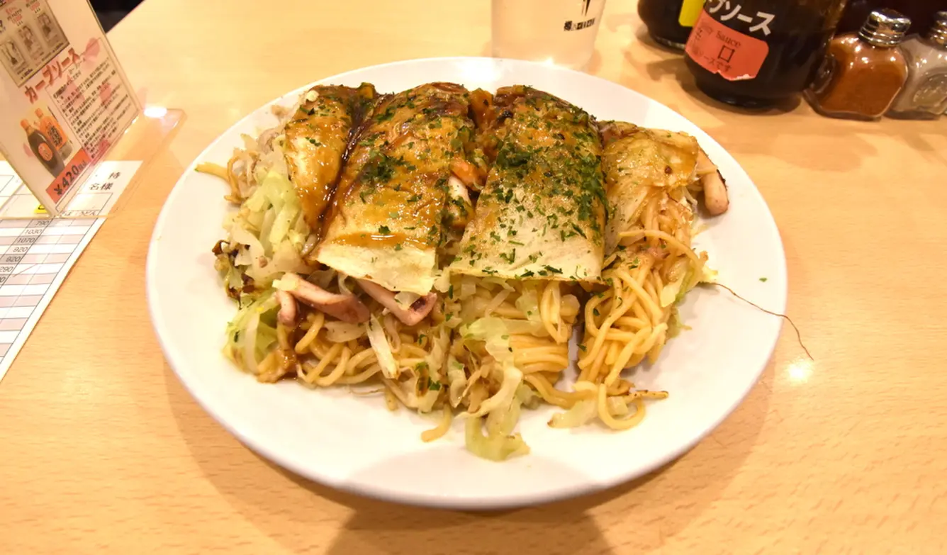 麗ちゃんの「お好み焼きスペシャル」