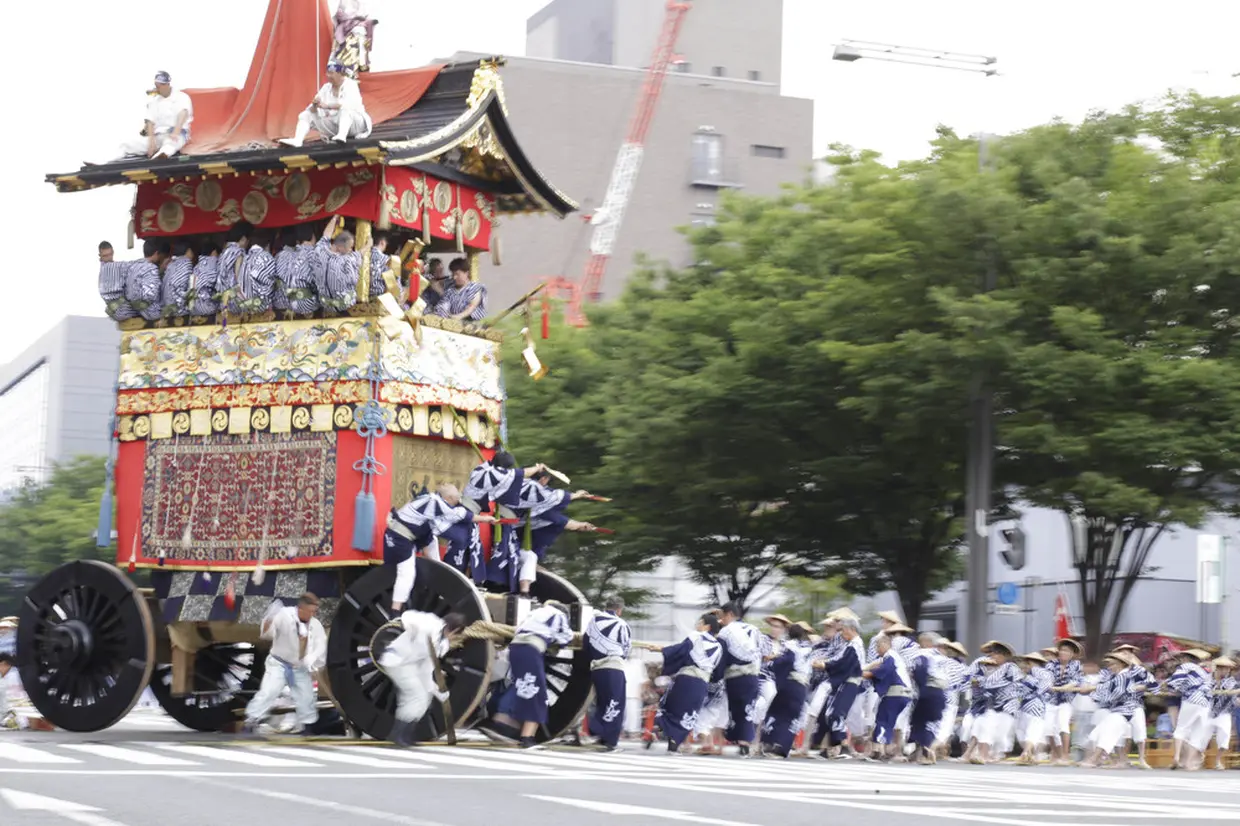 祇園祭の様子
