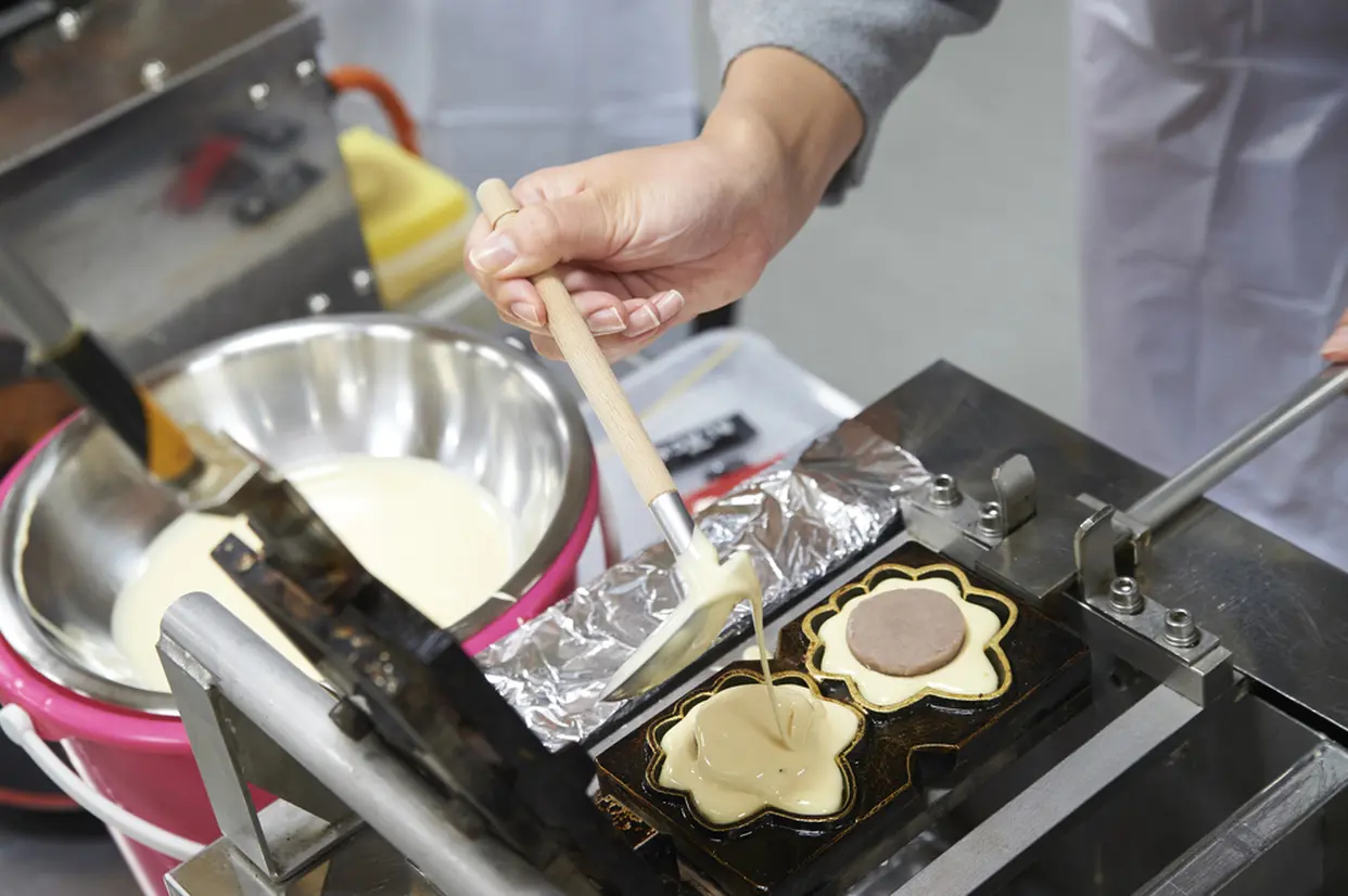 もみじまんじゅうの手焼き　イメージ