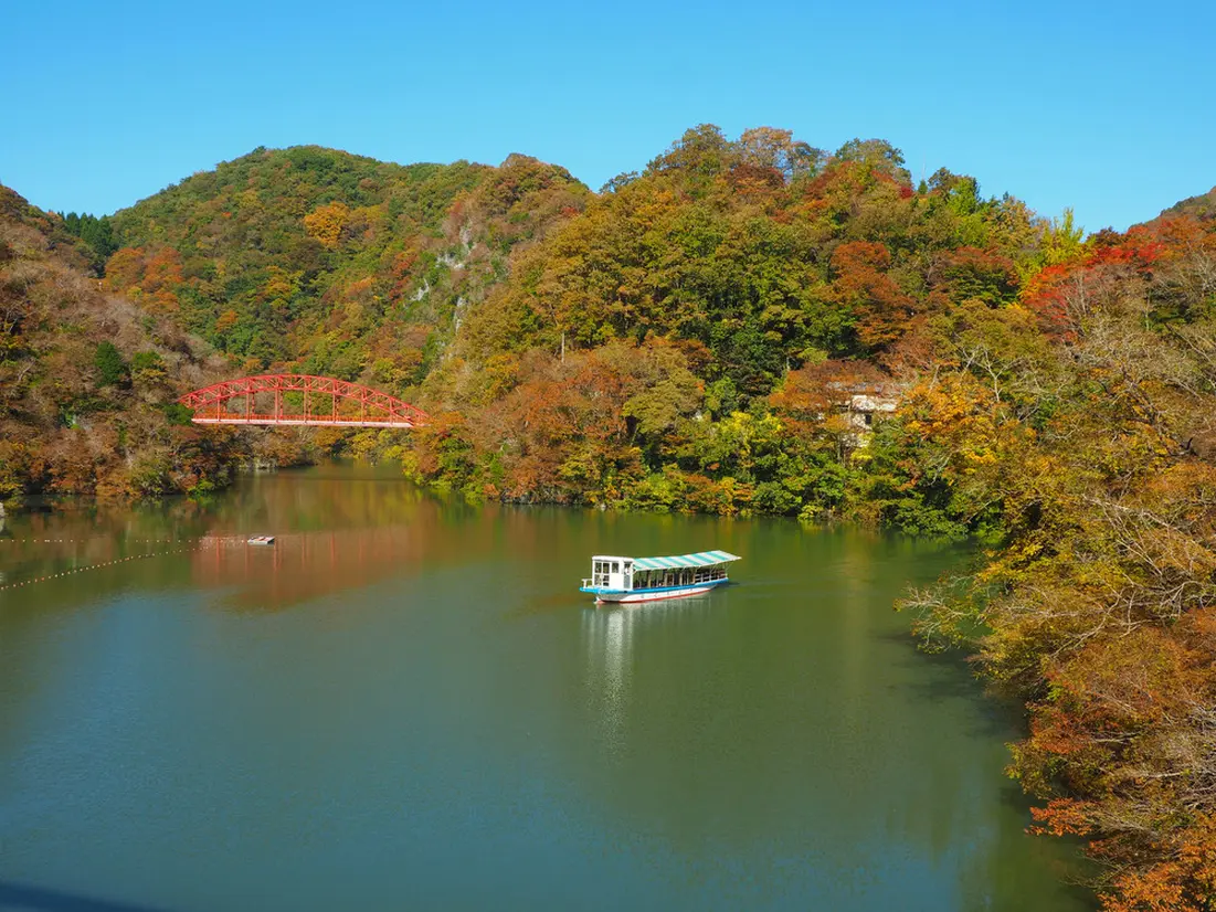 帝釈峡の紅葉