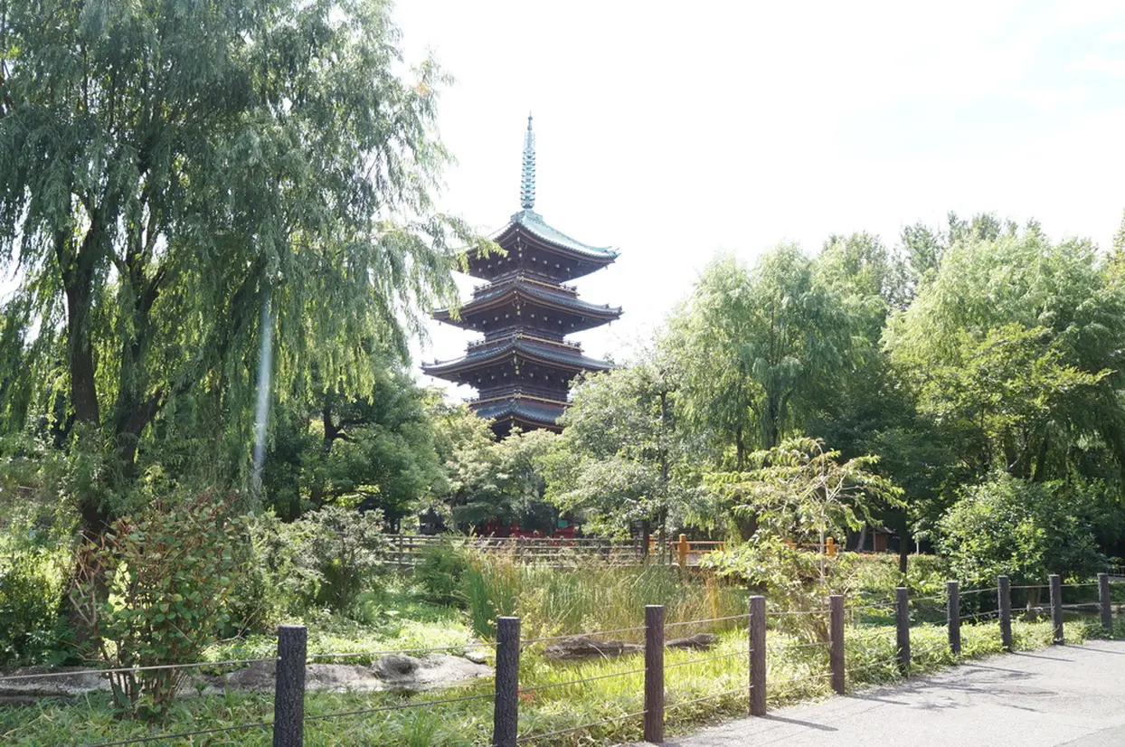 旧寛永寺五重塔