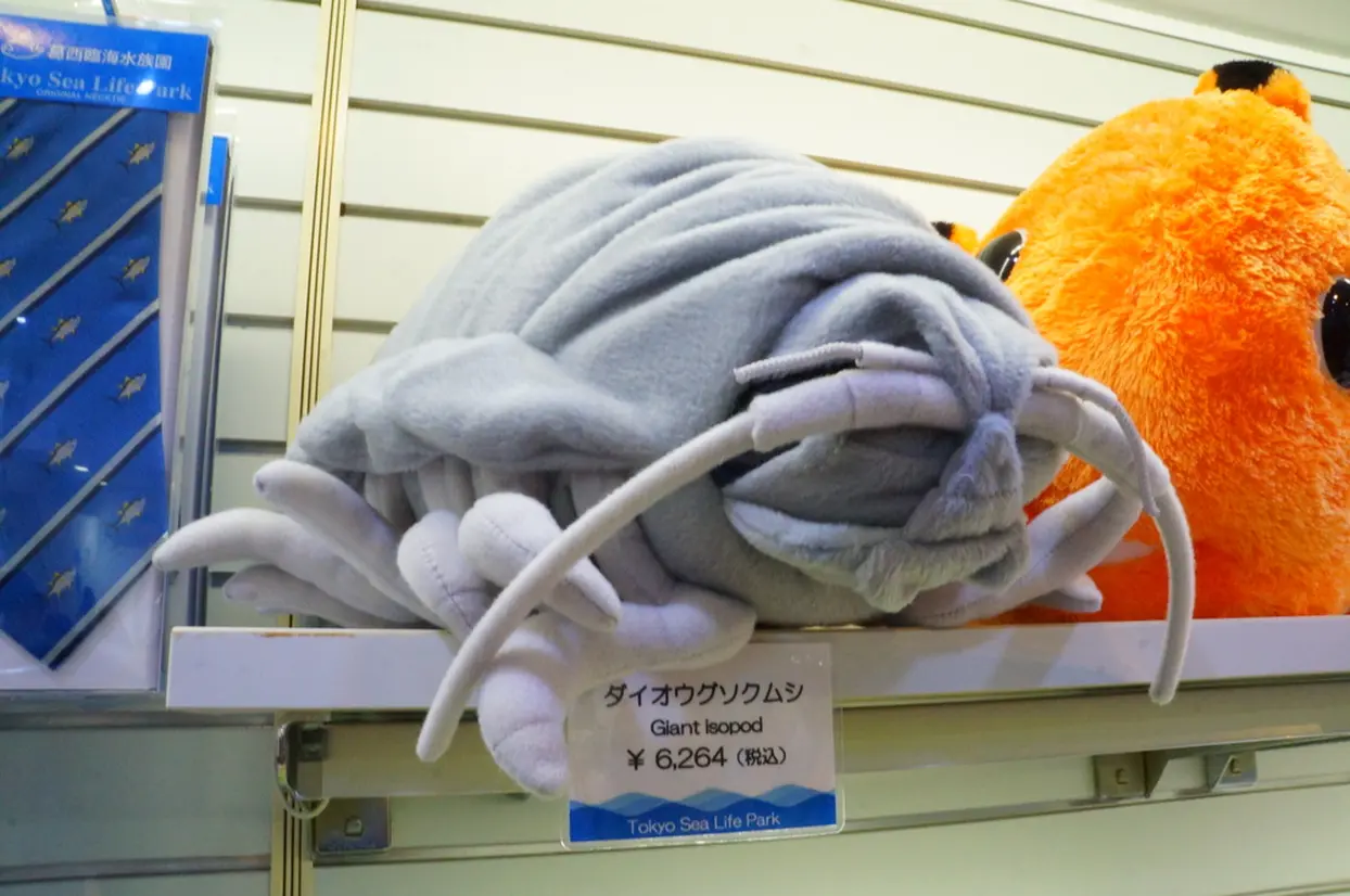 ダイオウグソクムシのぬいぐるみ