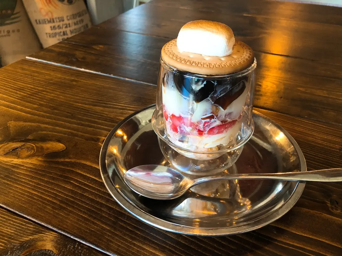 旅の音「コーヒーゼリーパフェ」