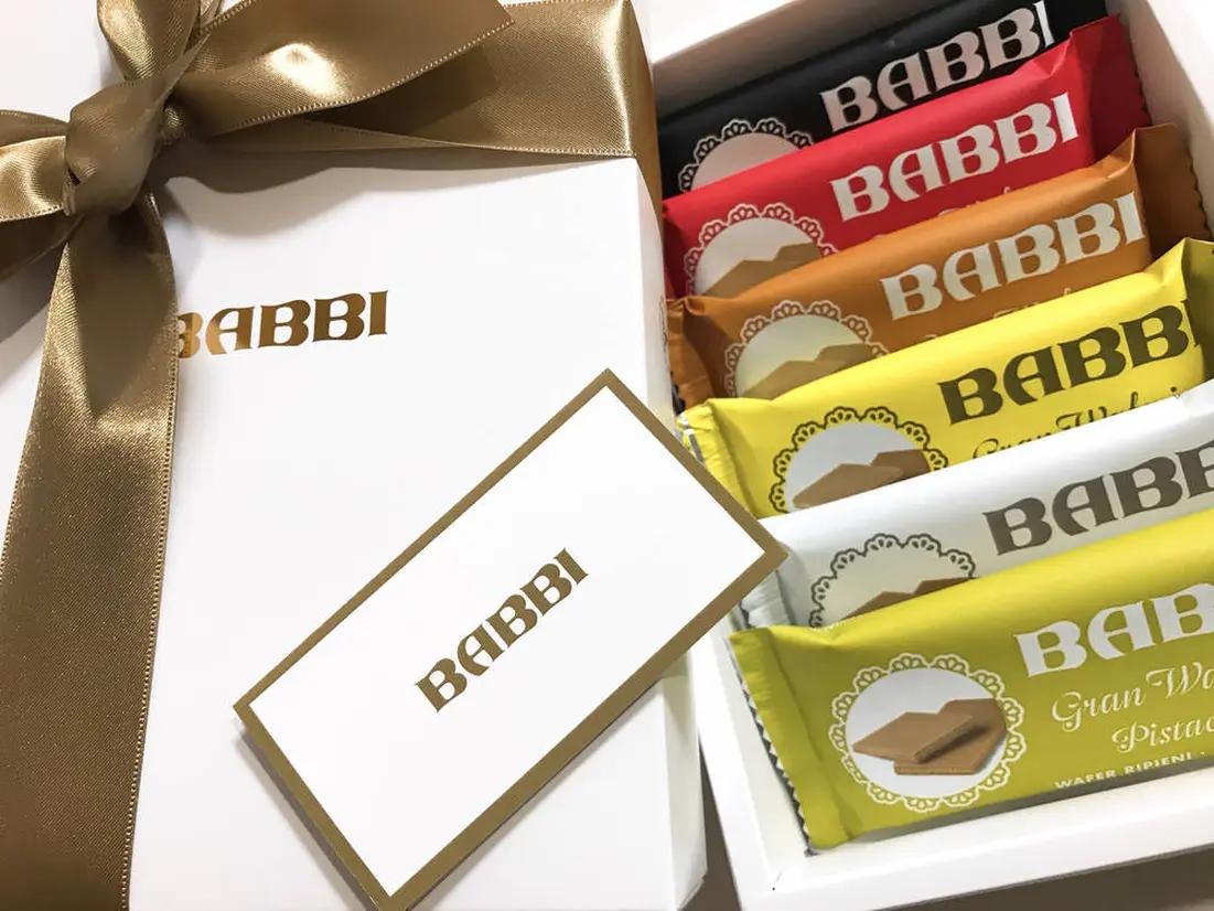 BABBI 銀座松屋「グランワッフェリーニ セット」