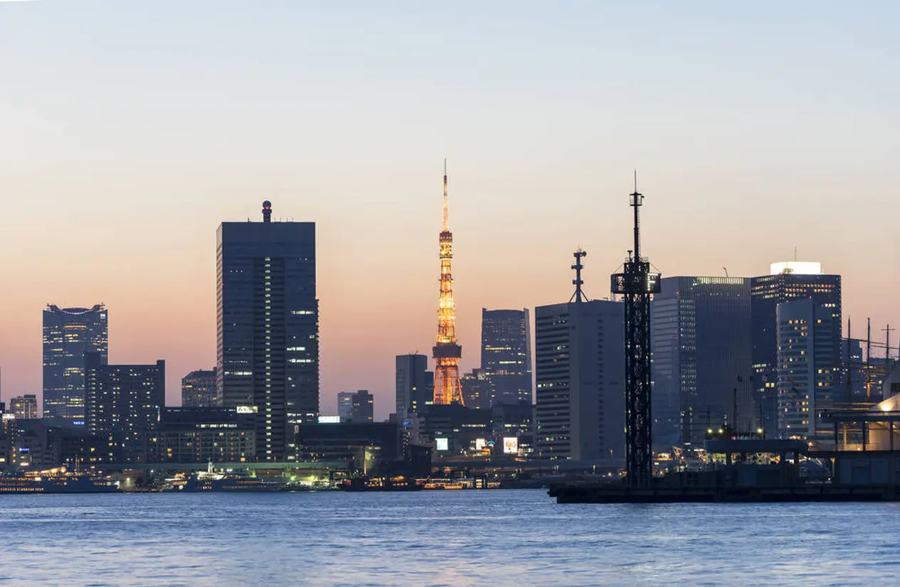 東京タワー夜景