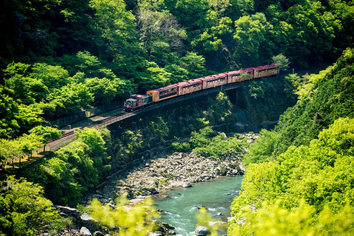 嵯峨野トロッコ列車