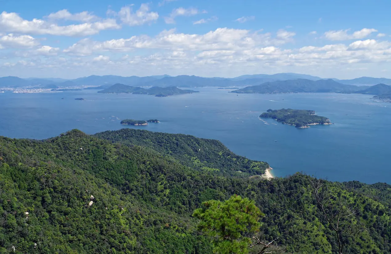 弥山からの眺望
