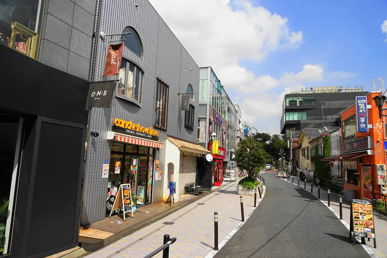 キャットストリート渋谷側
