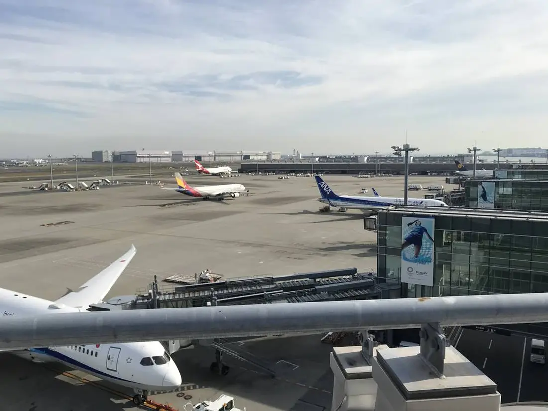 第3旅客ターミナルからの景色