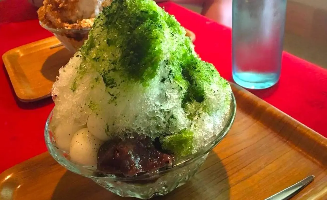 宇治抹茶かき氷