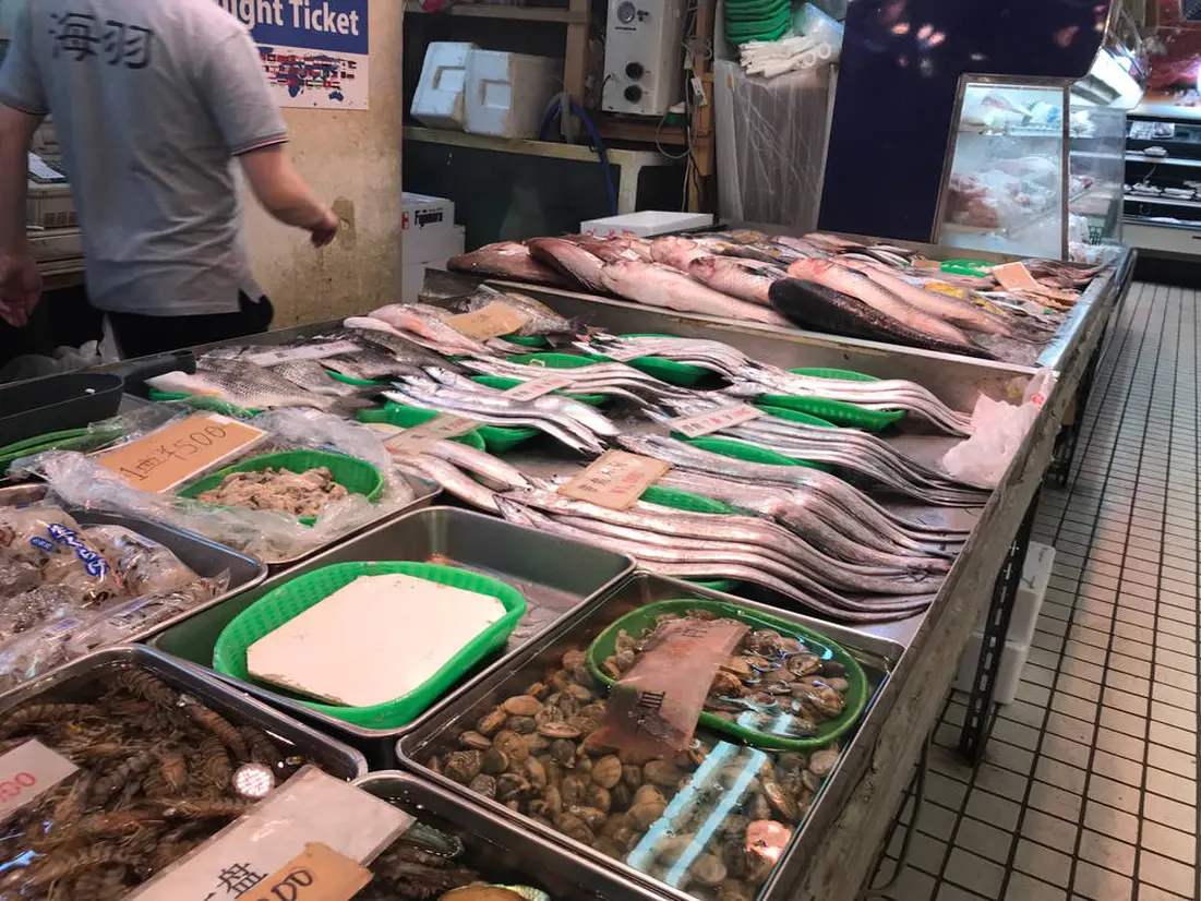 アメ横センタービル　地下食品街