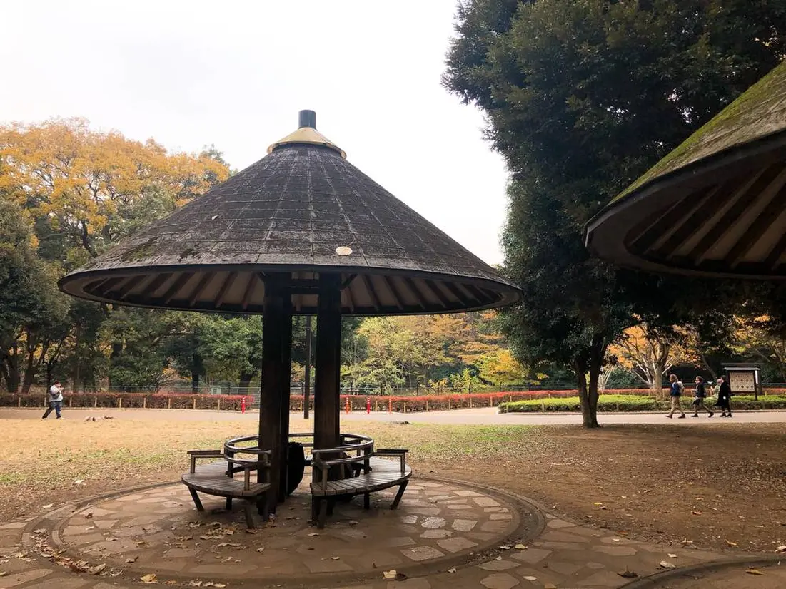 三本きのこの休憩舎