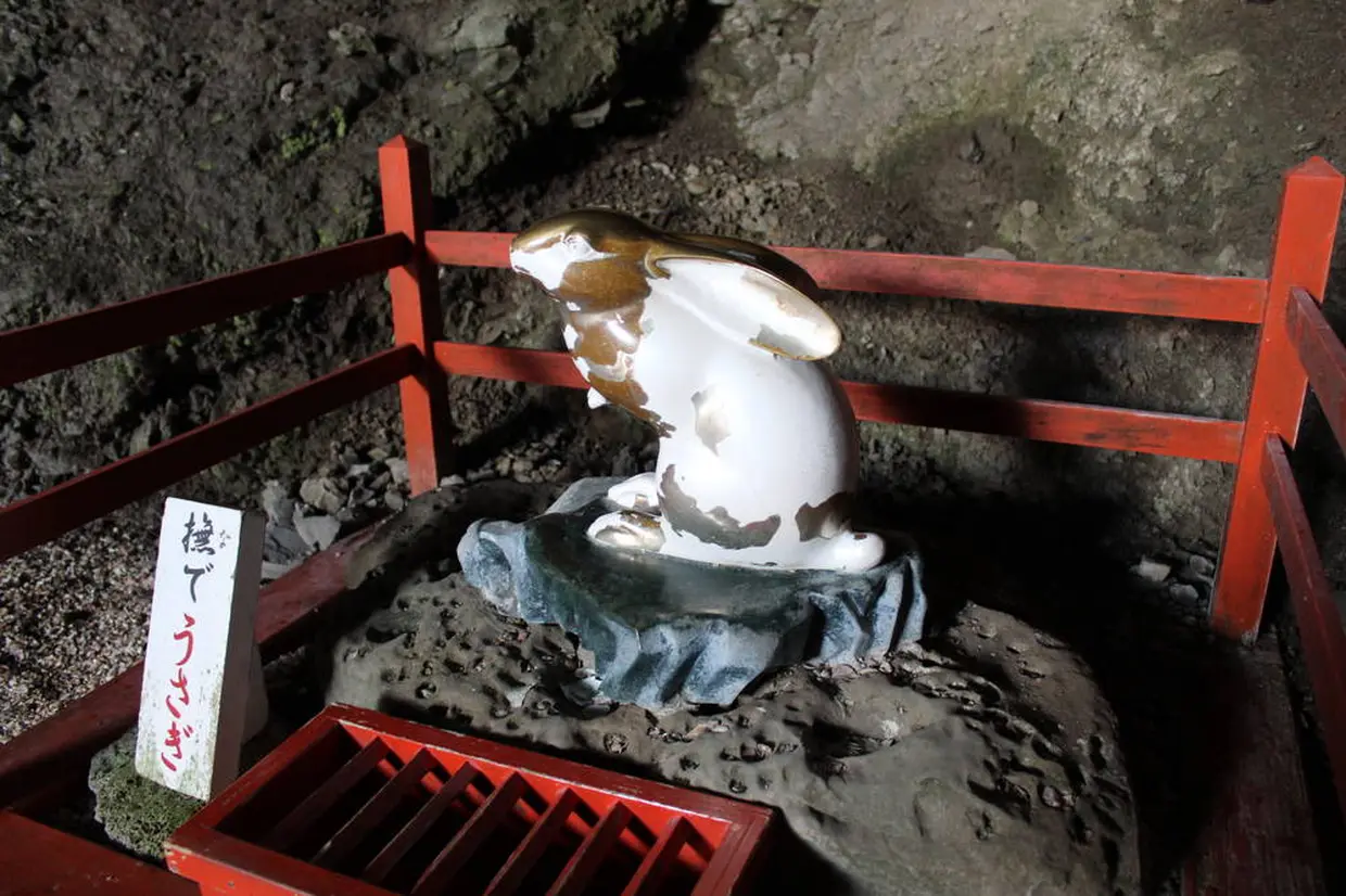 撫でうさぎ