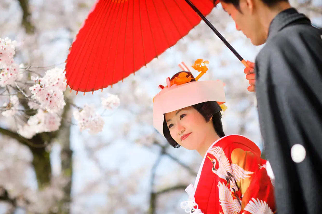 着物姿の花嫁 イメージ