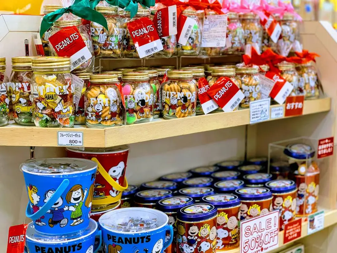 スヌーピーのお菓子