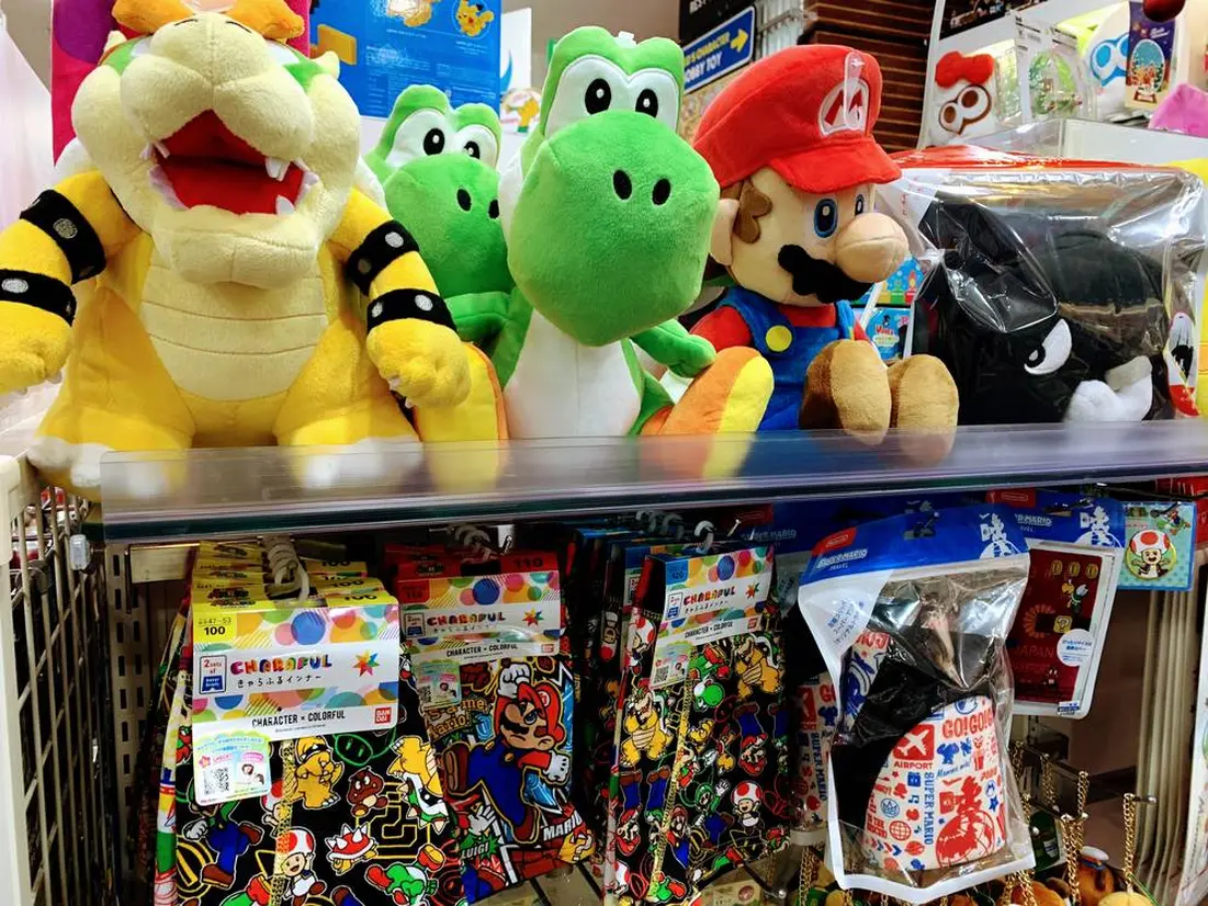 スーパーマリオのグッズ