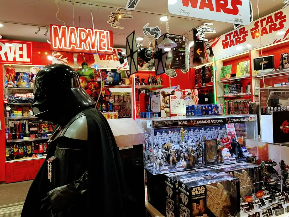 スターウォーズ・MARVELのグッズ