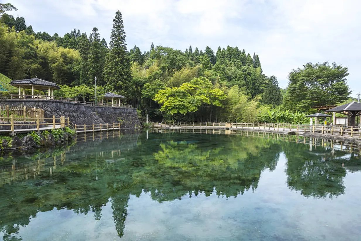丸池湧水