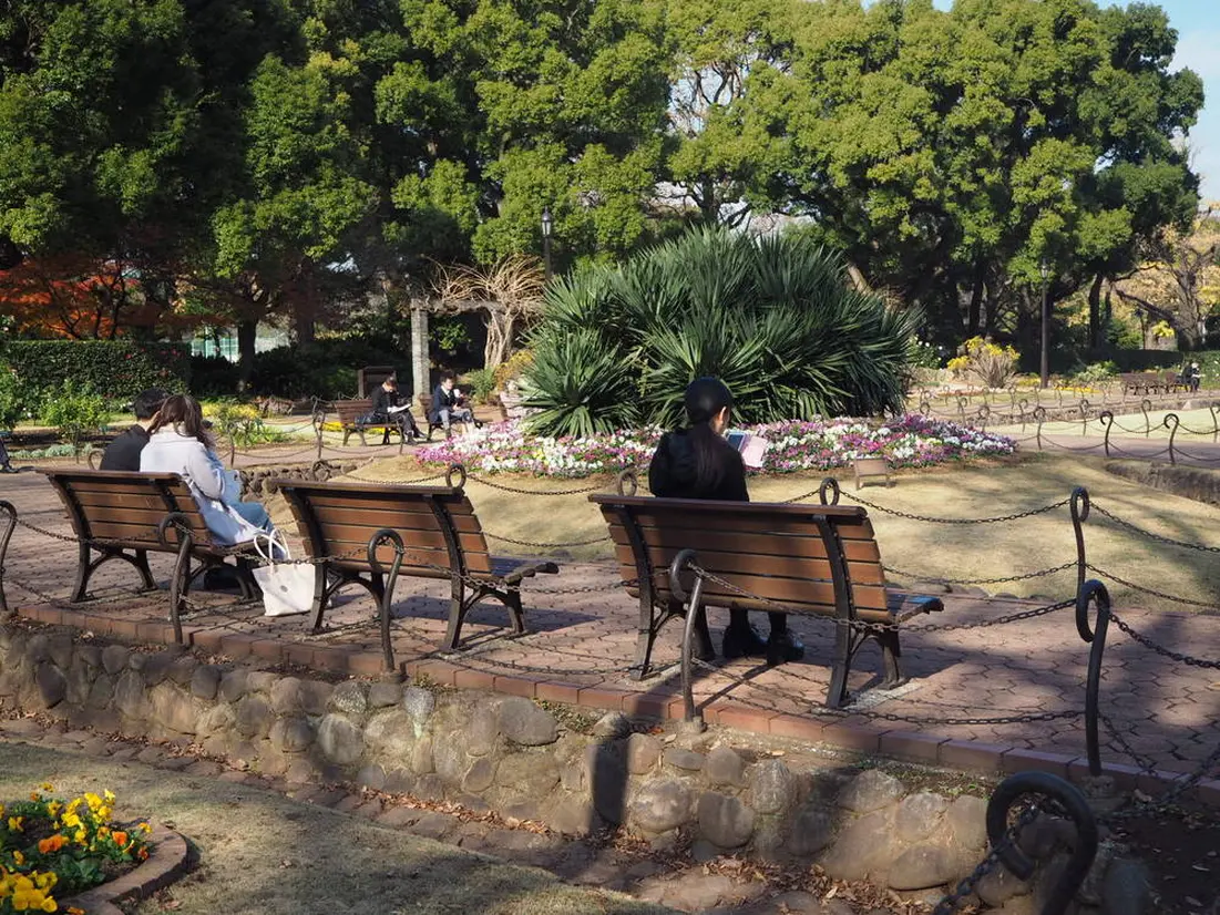 日比谷公園 ベンチ