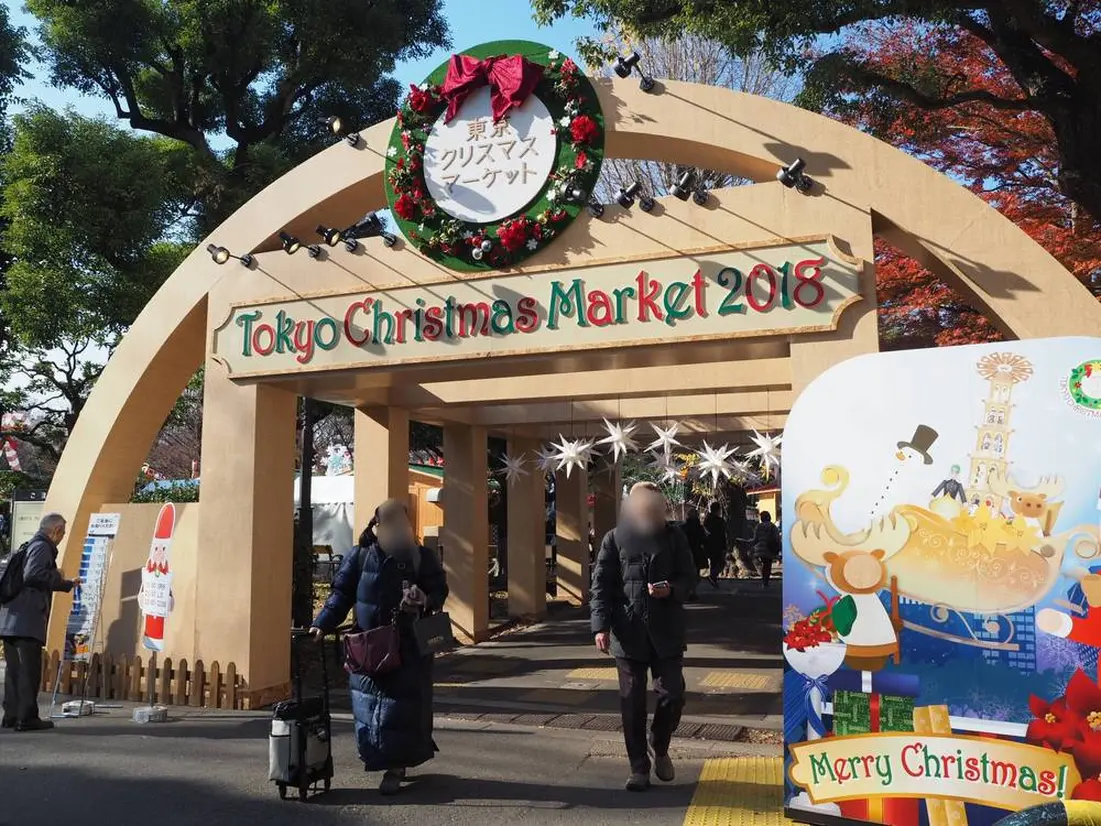 クリスマスマーケットの様子