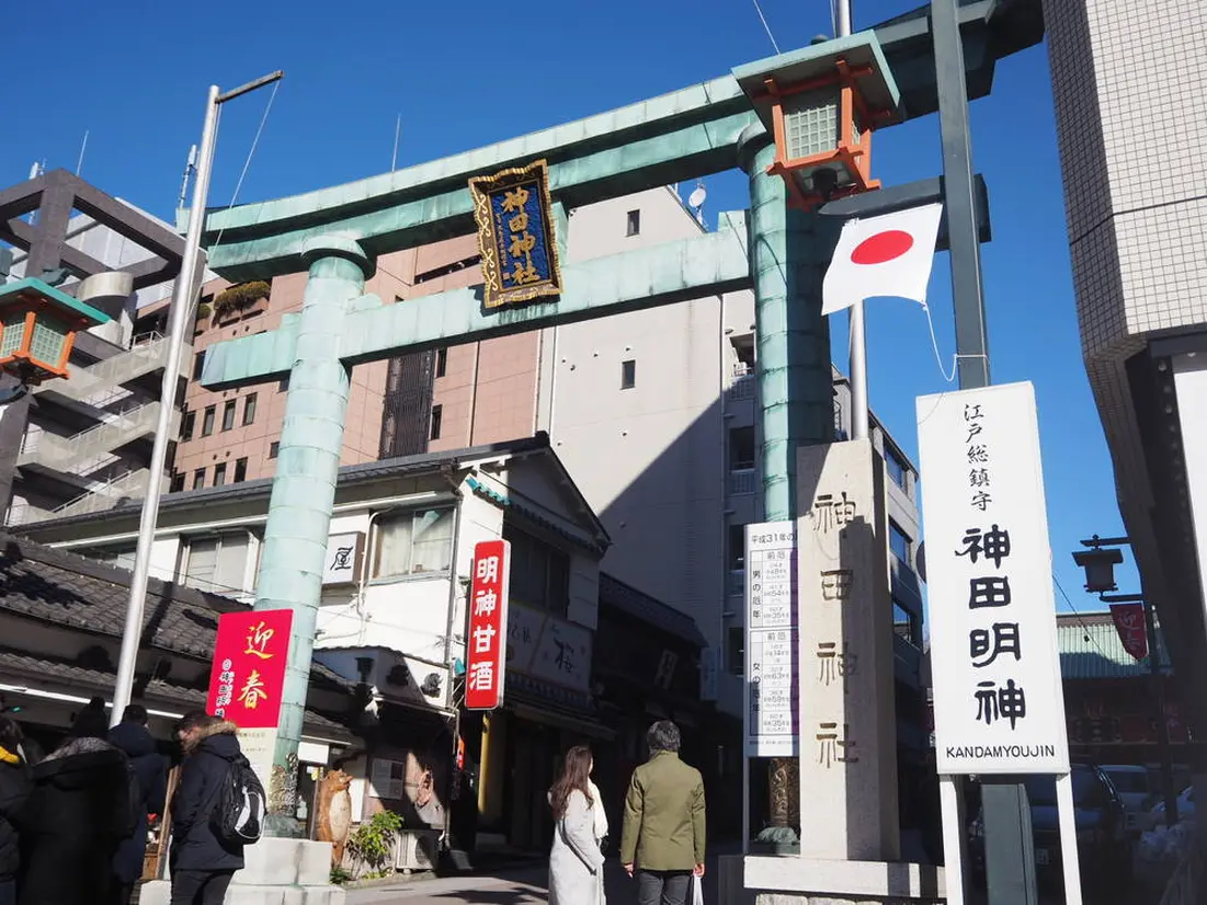 神田明神　鳥居