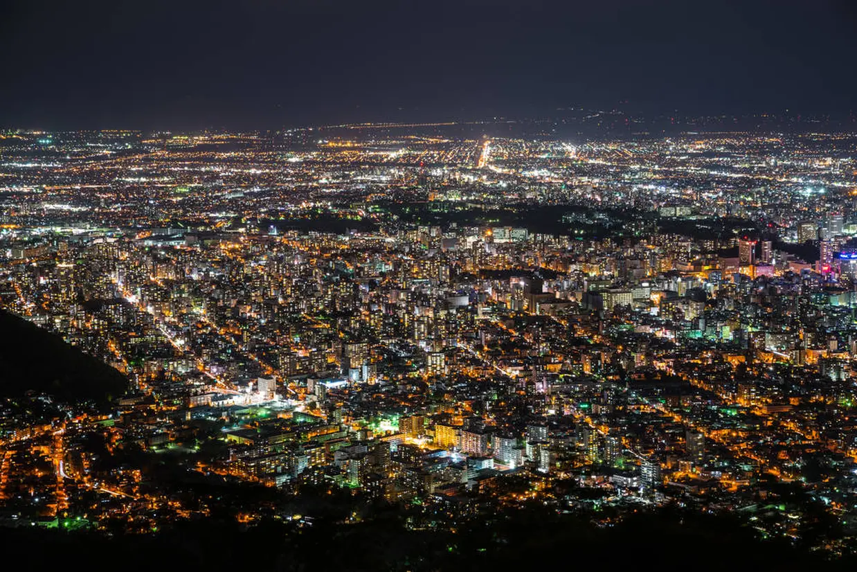 札幌の夜景