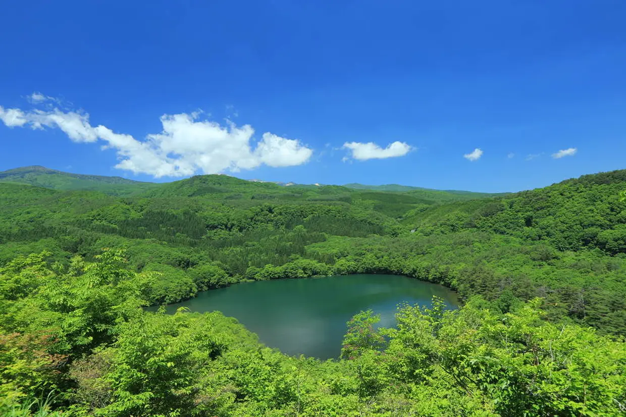 土湯温泉　女沼
