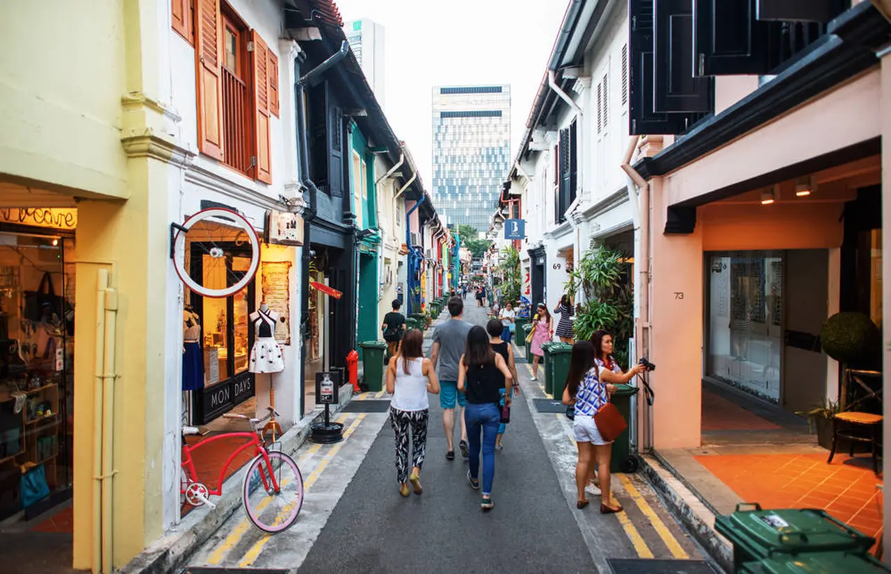ハジレーン（Haji Lane）© 2019 Singapore Tourism Board.