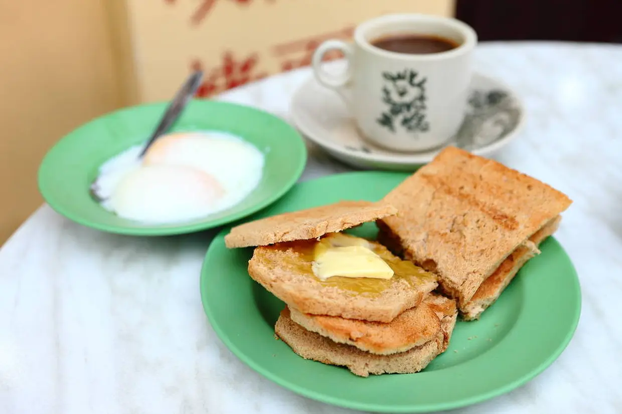 ヤ・クン・カヤトースト（Ya Kun Kaya Toast）© 2019 Singapore Tourism Board.