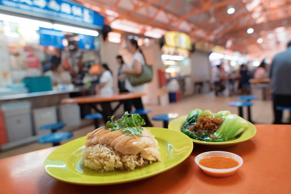 Tian Tian Hainanese Chicken Rice© 2019 Singapore Tourism Board.