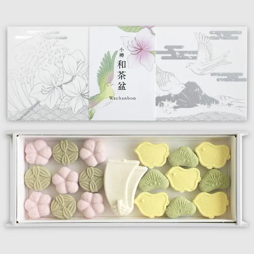 和茶盆（お茶フレーバー和三盆）／小樽百貨UNGA↑（うんがぷらす）