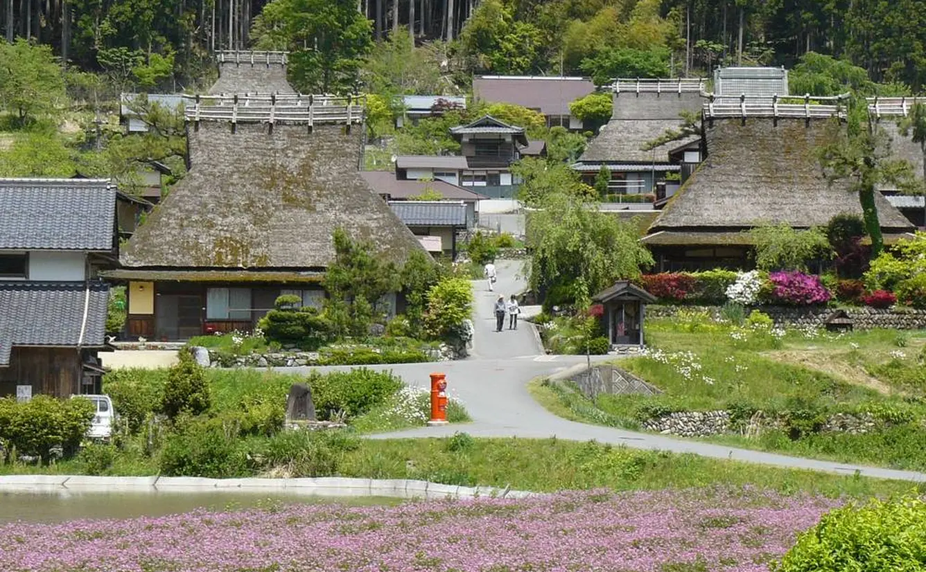 【京都府南丹市美山町の見どころ観光ガイド保存版】京都の美しい里山風景と自然を味わおう！のカバー画像