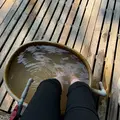 大釜温泉 足湯の写真_695672
