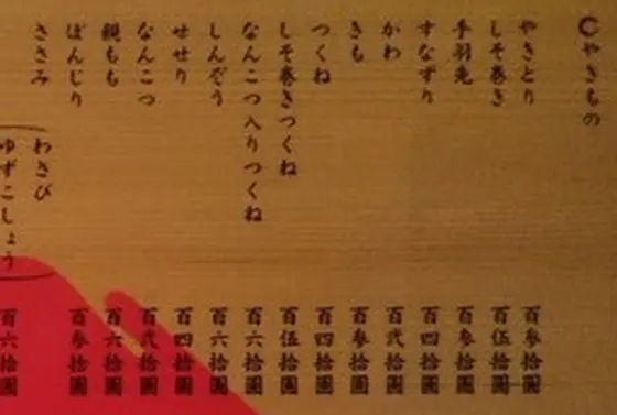 スポット内のおすすめ