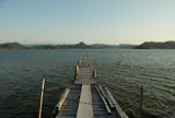 小天橋から久美浜湾を望む