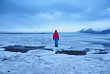 冬の知床で流氷ウォーク
