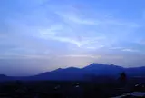 スーパーの屋上から伊吹山