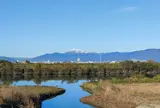 初冠雪の伊吹山