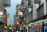 インターラーケン山々への起点の地