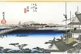 吉田宿  吉田（豊川の橋）