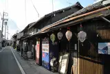 旅館街裏の古い町並み
