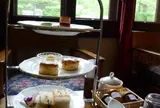 上高地帝国ホテルでアフタヌーンティを楽しむ。