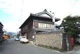 趣のある奈半利の古い町並み（登録有形文化財）